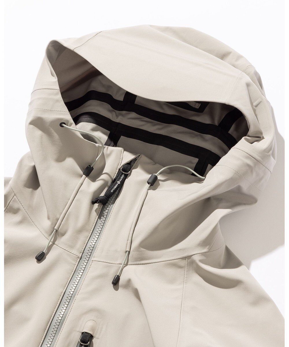 JOSEPH ABBOUD MOUNTAIN 【ストレッチ/撥水/防水素材/イタリア素材/ライナードッキング対応】マウンテンシェル パーカー 