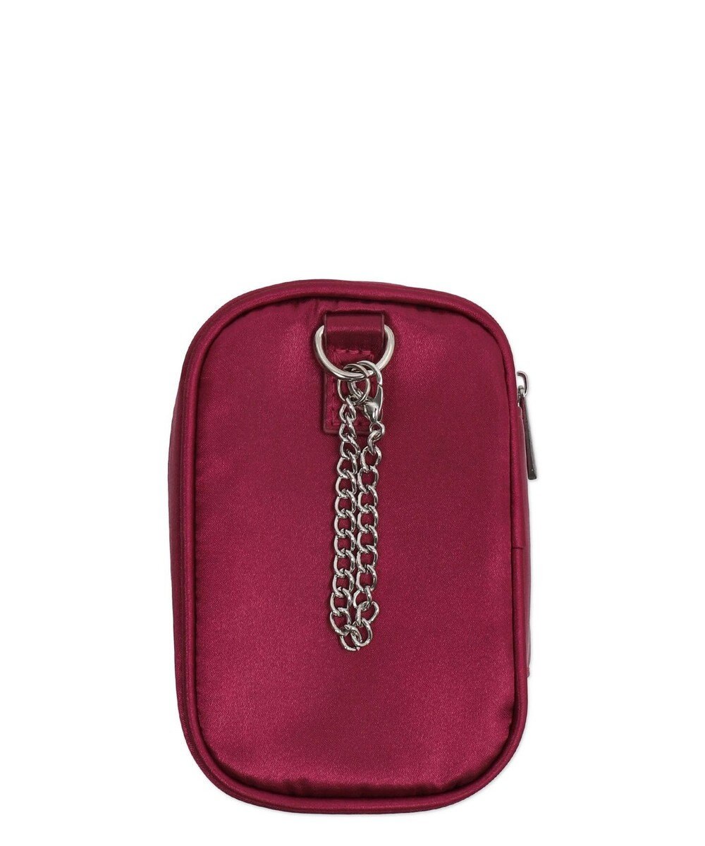 WEGO 【痛バ＆推し活グッズ】ダブルリボンサテンぬいポーチ 