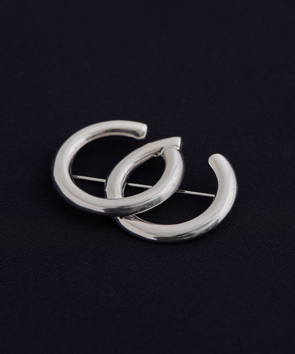 #Newans 【セレモニーにも】ダブルＣブローチ 