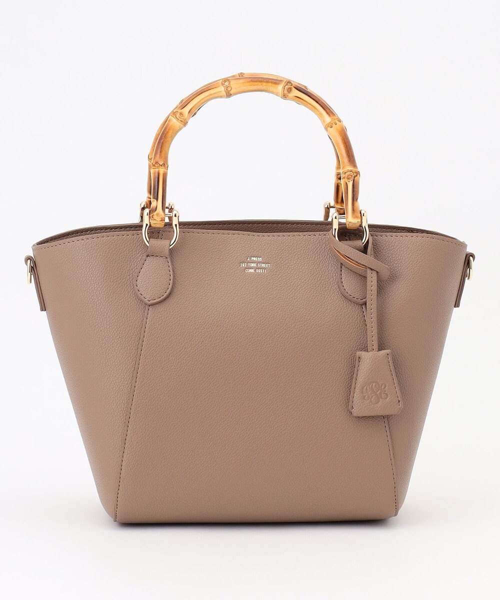J.PRESS LADIES 【2way】バンブー バッグ 