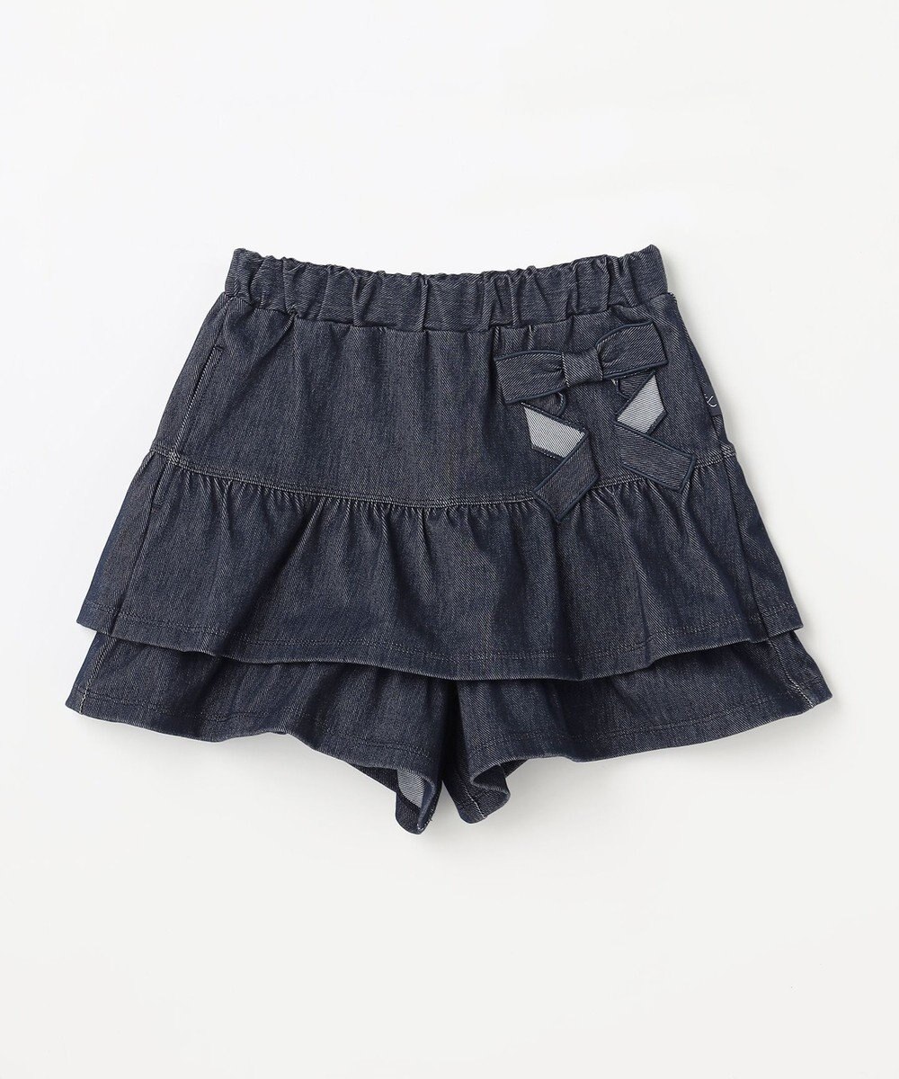 組曲 KIDS 【110-140㎝】リボンティアード キュロット 