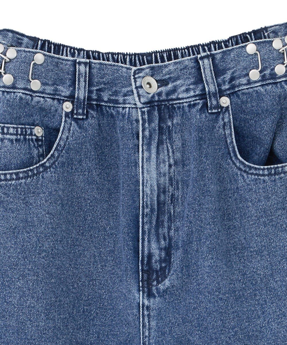 Green Parks ・ＳＵＧＡＲ　ＳＰＯＯＮ　タックデニムワイドパンツ 