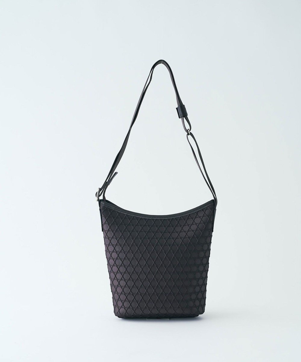 MIYABIYA LAQUOH【撥水加工】篭目柄エンボスボンディング ポケットショルダー 