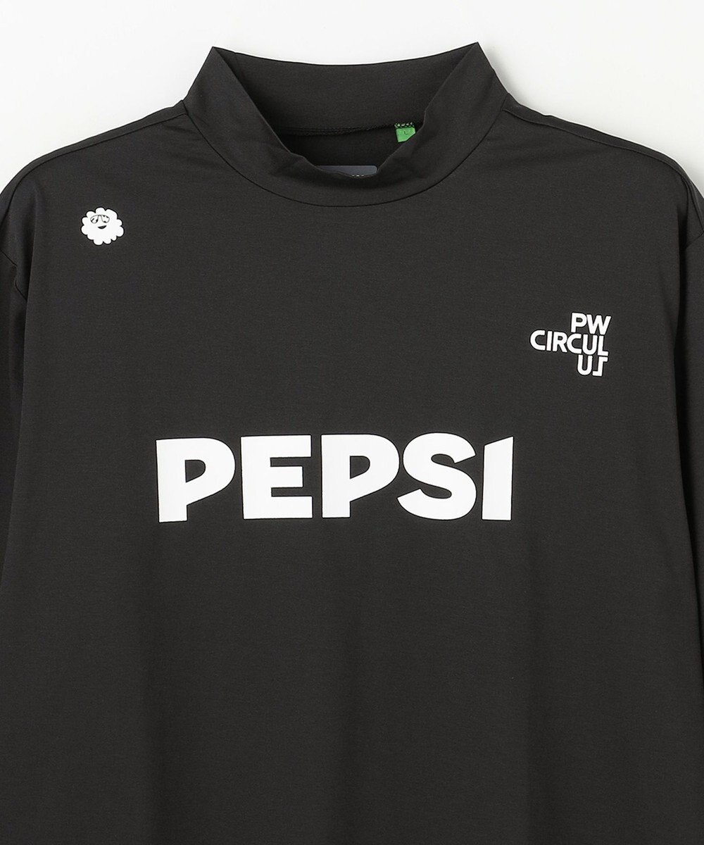 PW CIRCULUS 〈Pepsiコラボ〉【UNISEX】Pepsi 9-LOGO モックネック　ロングT 