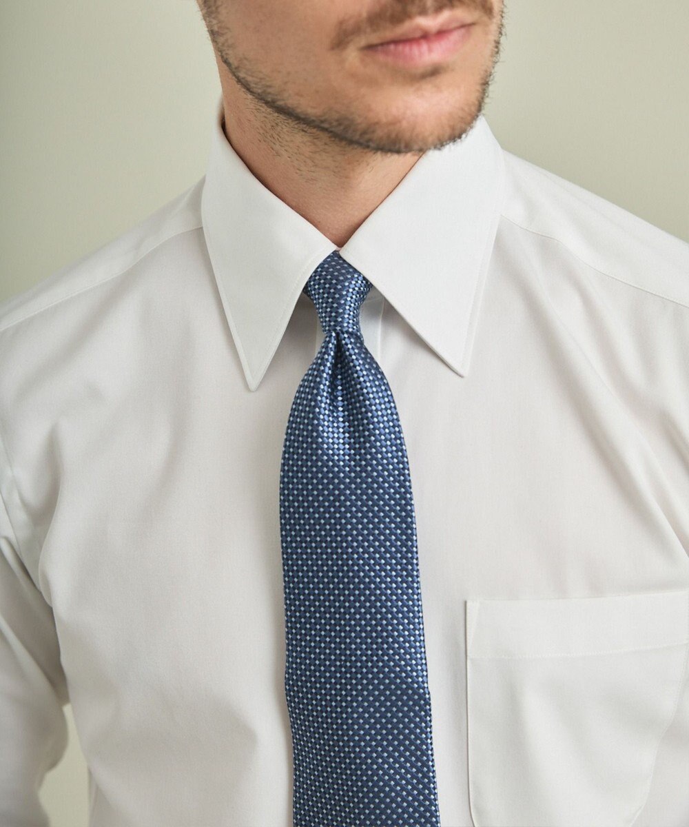 GOTAIRIKU 【形態安定】PREMIUMPLEATS_レギュラーカラー 通年ドレスシャツ 