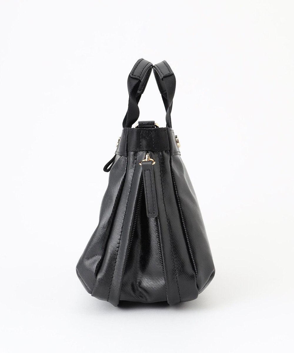 LA BAGAGERIE 【コットン×ポリウレタン】シャイニーミニマムトート 