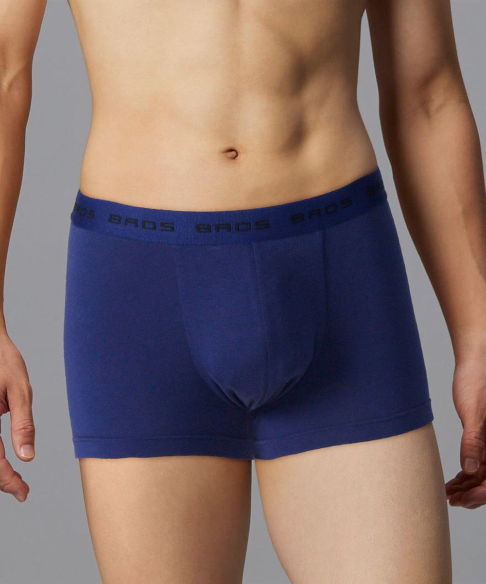 WACOAL MEN ボクサーパンツ オーガニック綿混(本体) フロント快適設計 肌あたり軽減設計 前閉じ 下着 GT3430 /ブロス バイ ワコールメン 