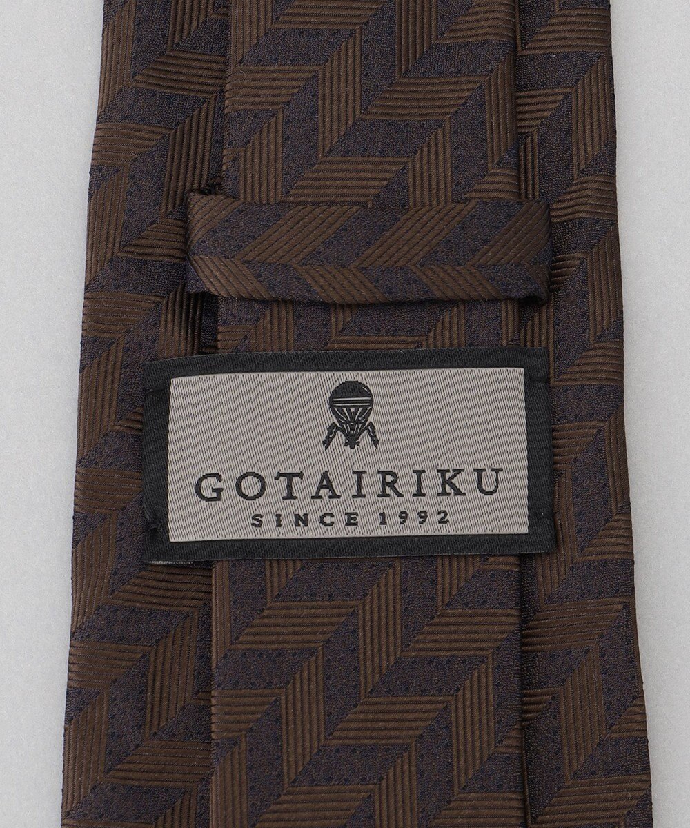 GOTAIRIKU GOTAIRIKU別注【日本製】シルク ネクタイ_総柄 