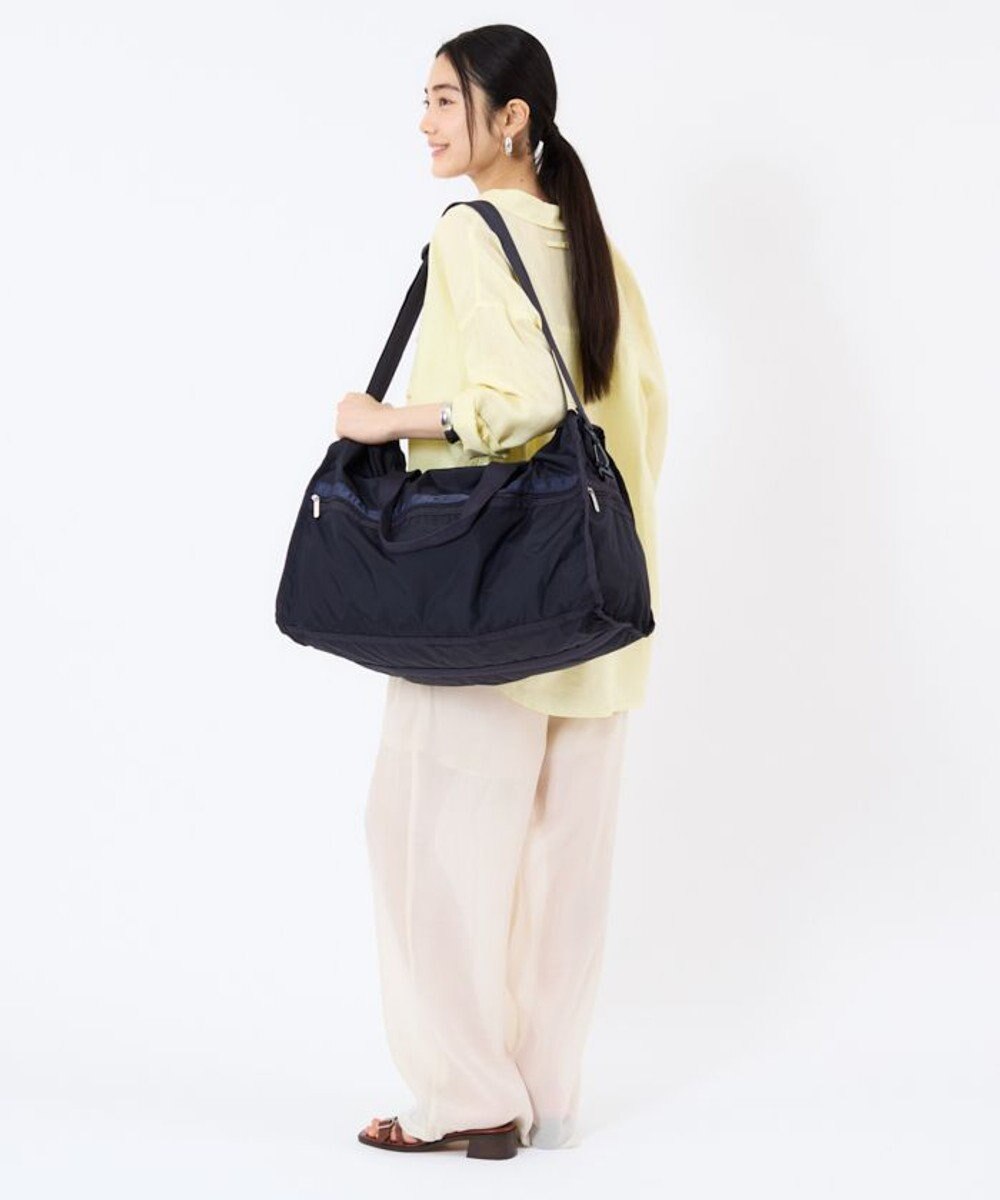 LeSportsac DELUXE LG WEEKENDER/ディープシーブルー 