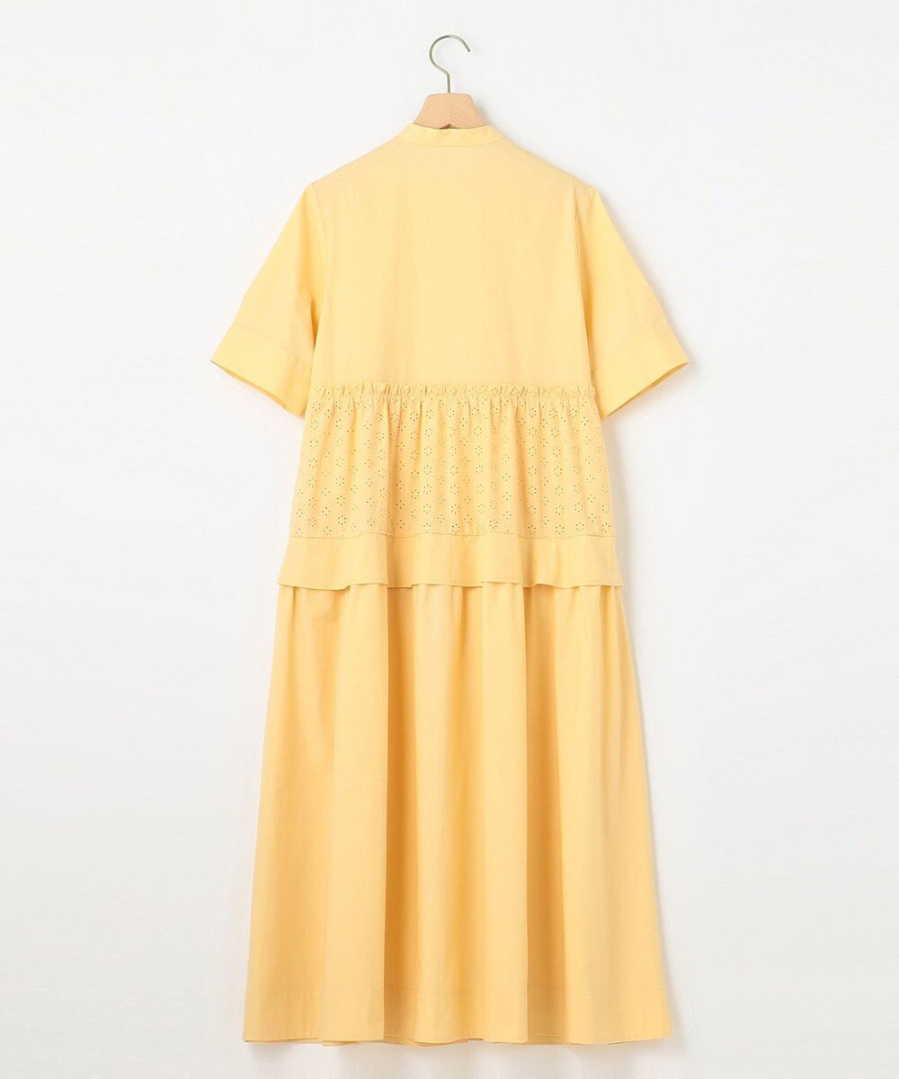 組曲 L エンブロイダリーレース シャーティング ワンピース 