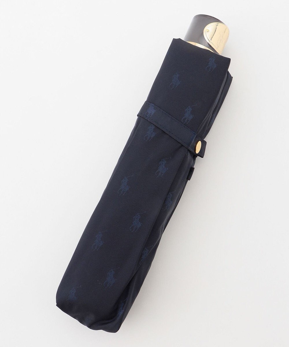 MOONBAT 【日本製】POLO RALPH LAUREN(ポロ ラルフローレン)折りたたみ傘 ポロポニージャカード 