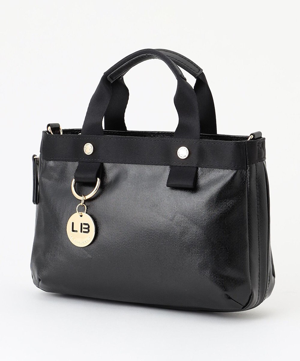 LA BAGAGERIE 【コットン×ポリウレタン】シャイニーミニマムトート 