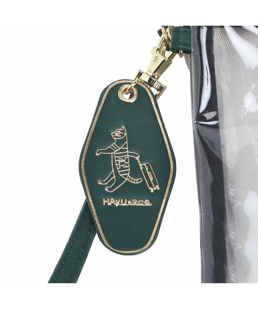 ACE BAGS & LUGGAGE HAyU × ace.  フラットポーチ 3点セット 猫柄 17825 