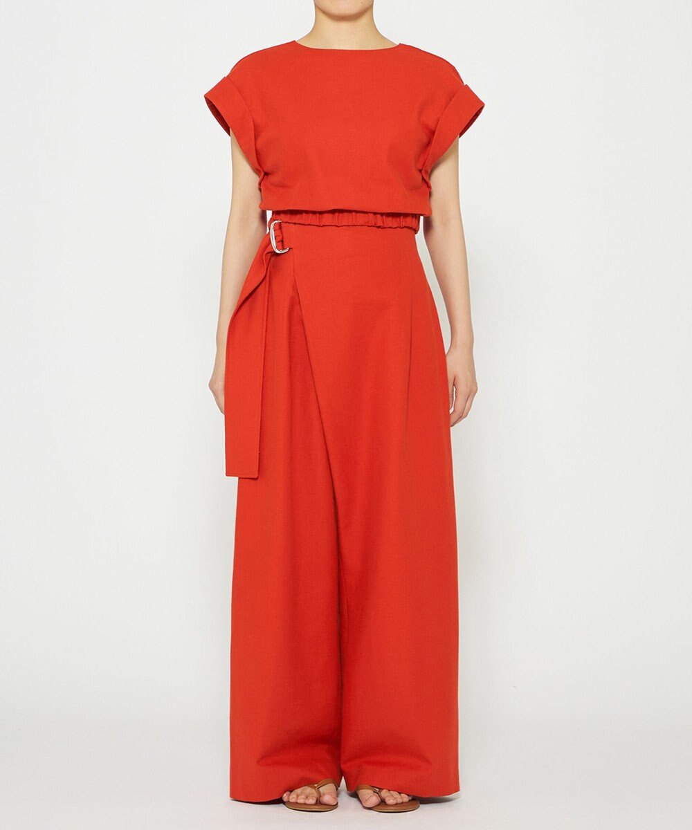 uncrave 【手洗い可】コットンリネンツイル パンツ（uncrave WHITE） 