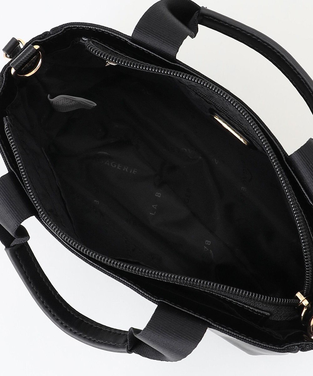 LA BAGAGERIE 【コットン×ポリウレタン】シャイニーミニマムトート 