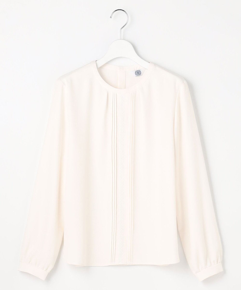 J.PRESS LADIES S ヌーディスバックサテン ブラウス 