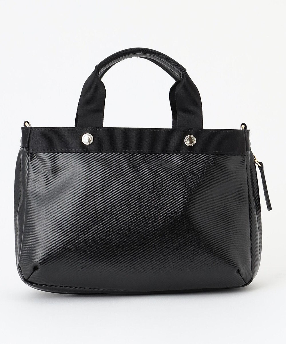 LA BAGAGERIE 【コットン×ポリウレタン】シャイニーミニマムトート 