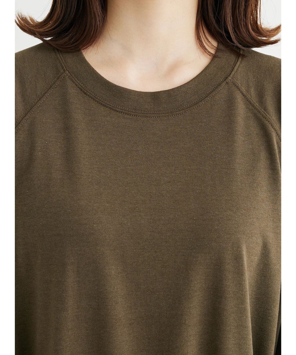 Green Parks 接触冷感５分袖ラグランチュニック 