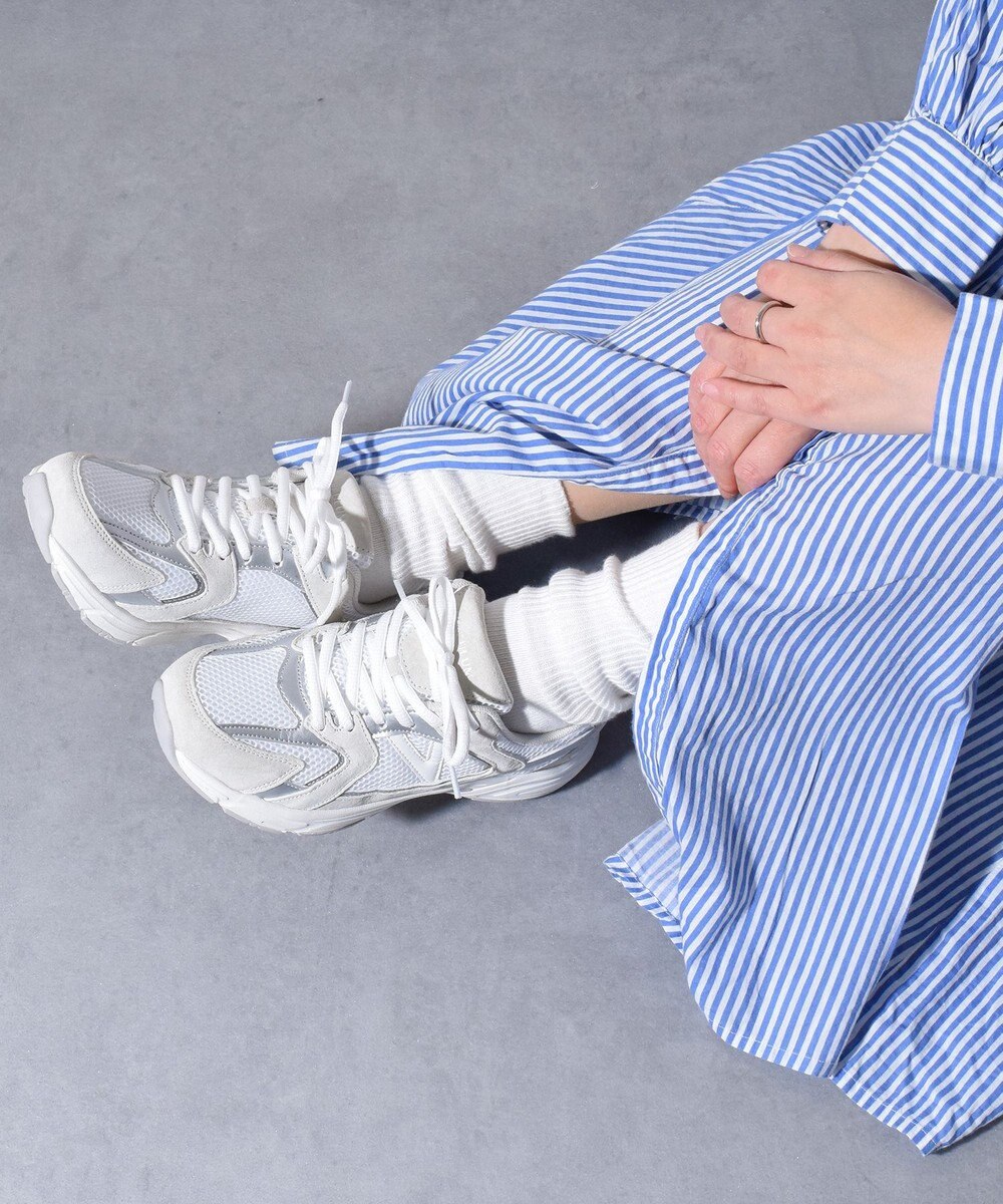 Bridget Birkin 【VINCULUM】スエードコンビレースアップスニーカー 