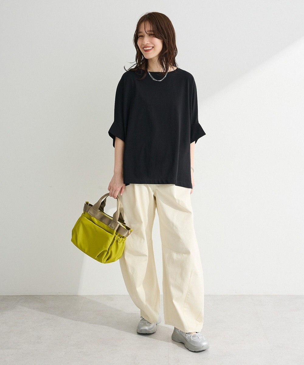 Green Parks ウエストタックコクーンデニムパンツ 