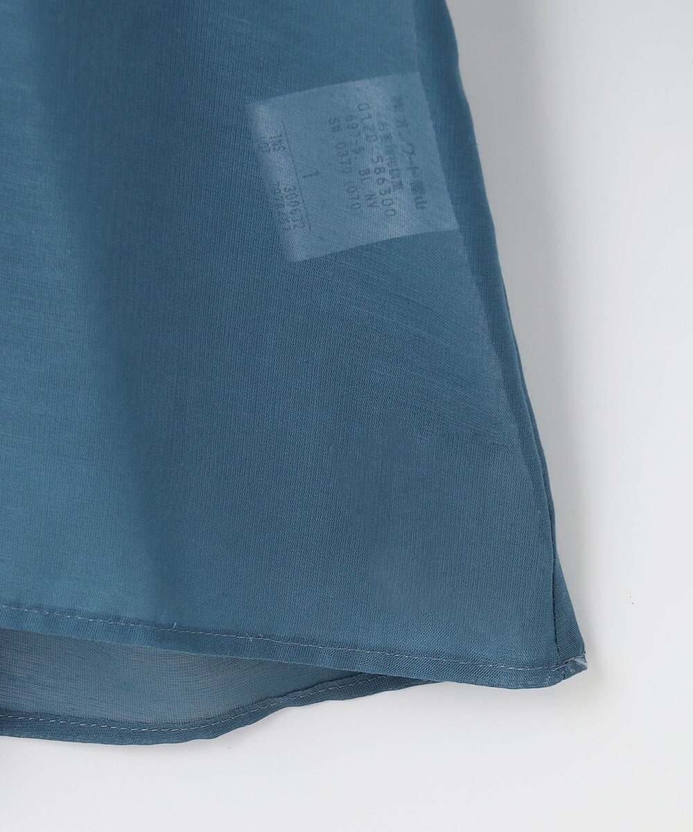 NAVE 【Nave】ブライトシアーボイル ギャザーブラウス 