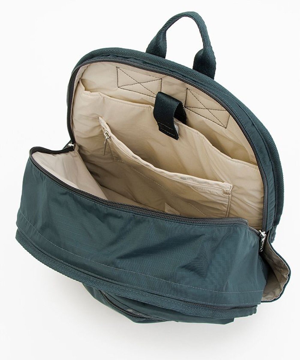 LeSportsac ROUTE BACKPACK/ミッドナイトグリーン 