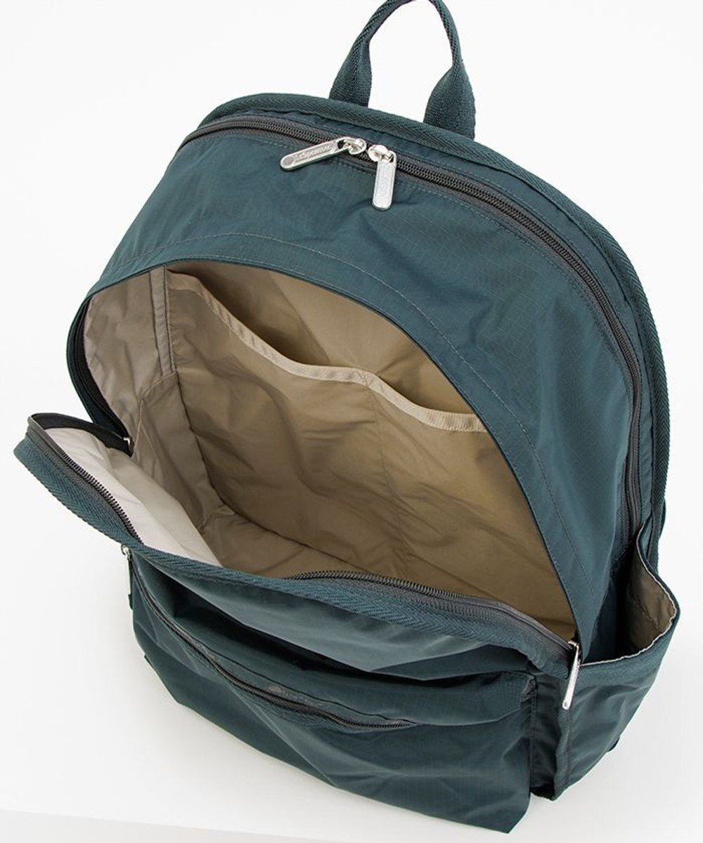 LeSportsac ROUTE BACKPACK/ミッドナイトグリーン 