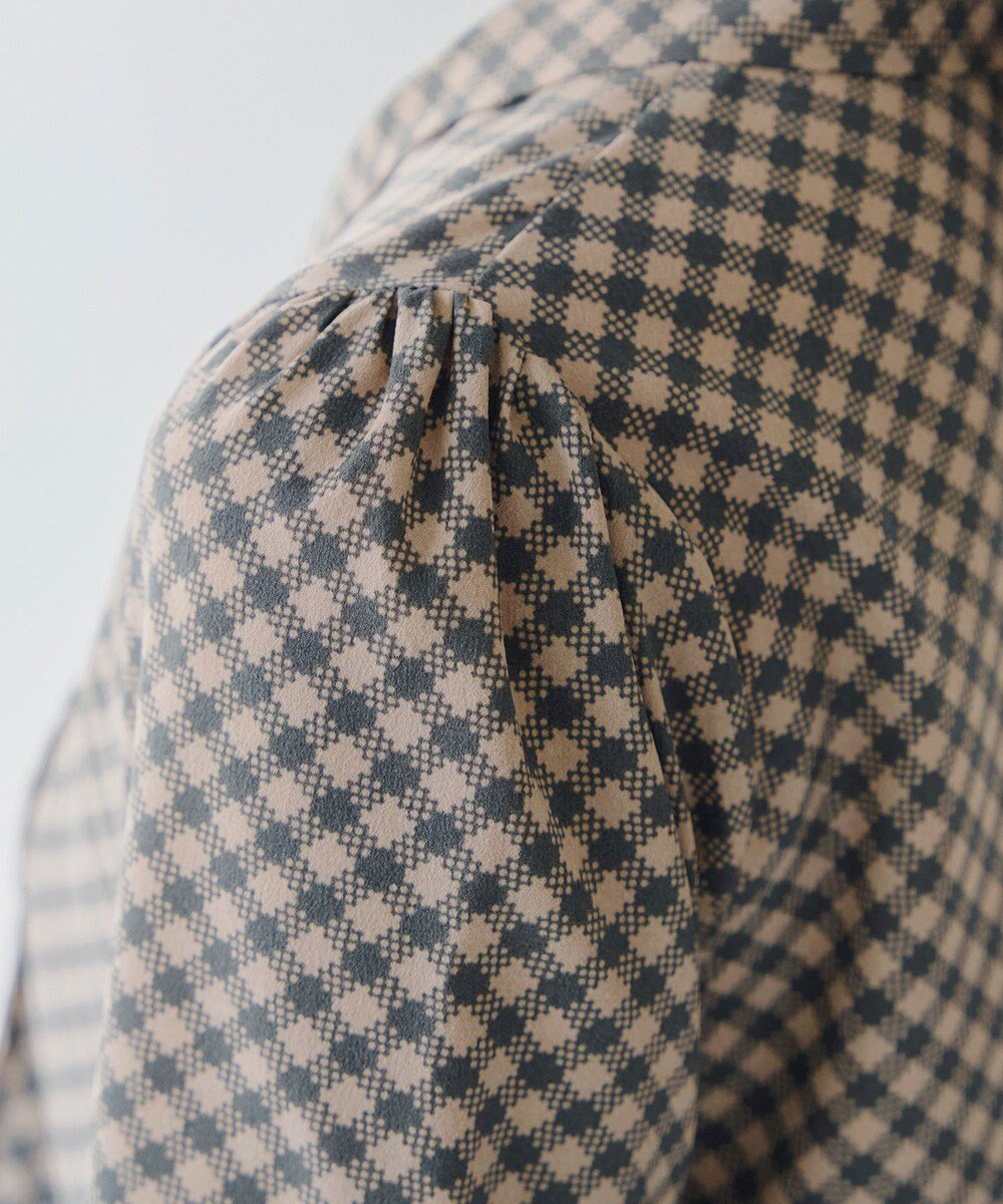 Tiaclasse 【洗える】ボウタイチュニック 