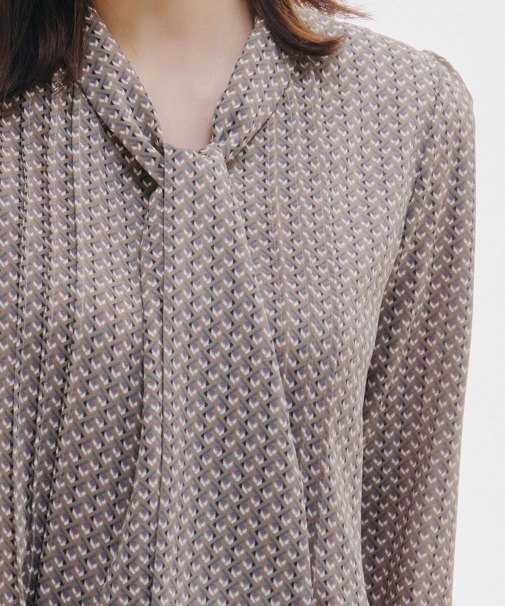 Tiaclasse 【洗える】ボウタイチュニック 