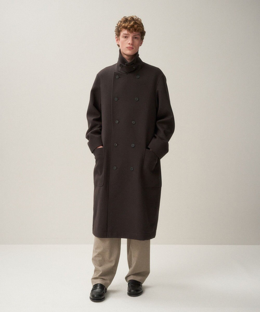 ATON SUPER 160S DOUBLE SAXONY | ダブルブレストコート - UNISEX 