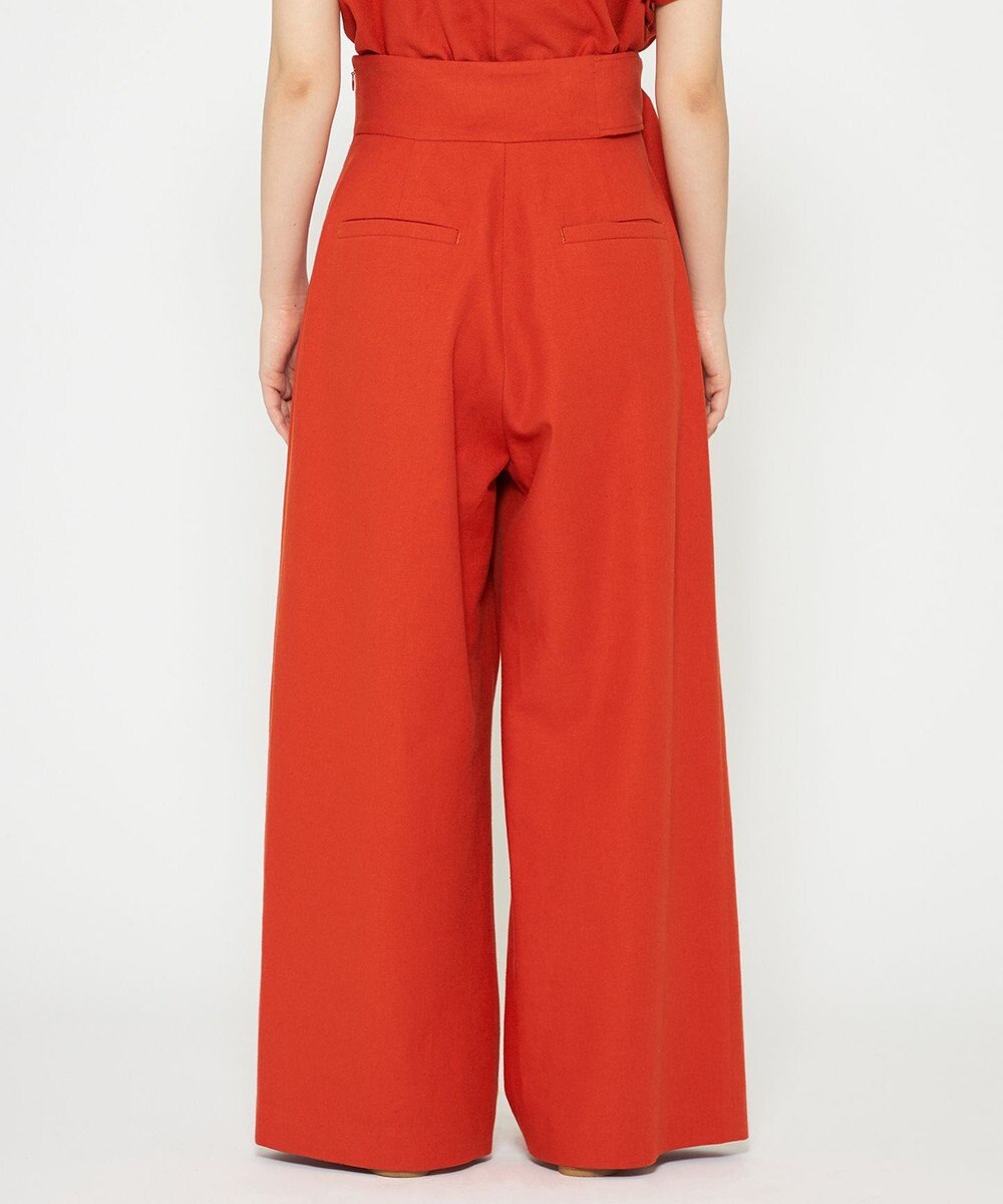 uncrave 【手洗い可】コットンリネンツイル パンツ（uncrave WHITE） 