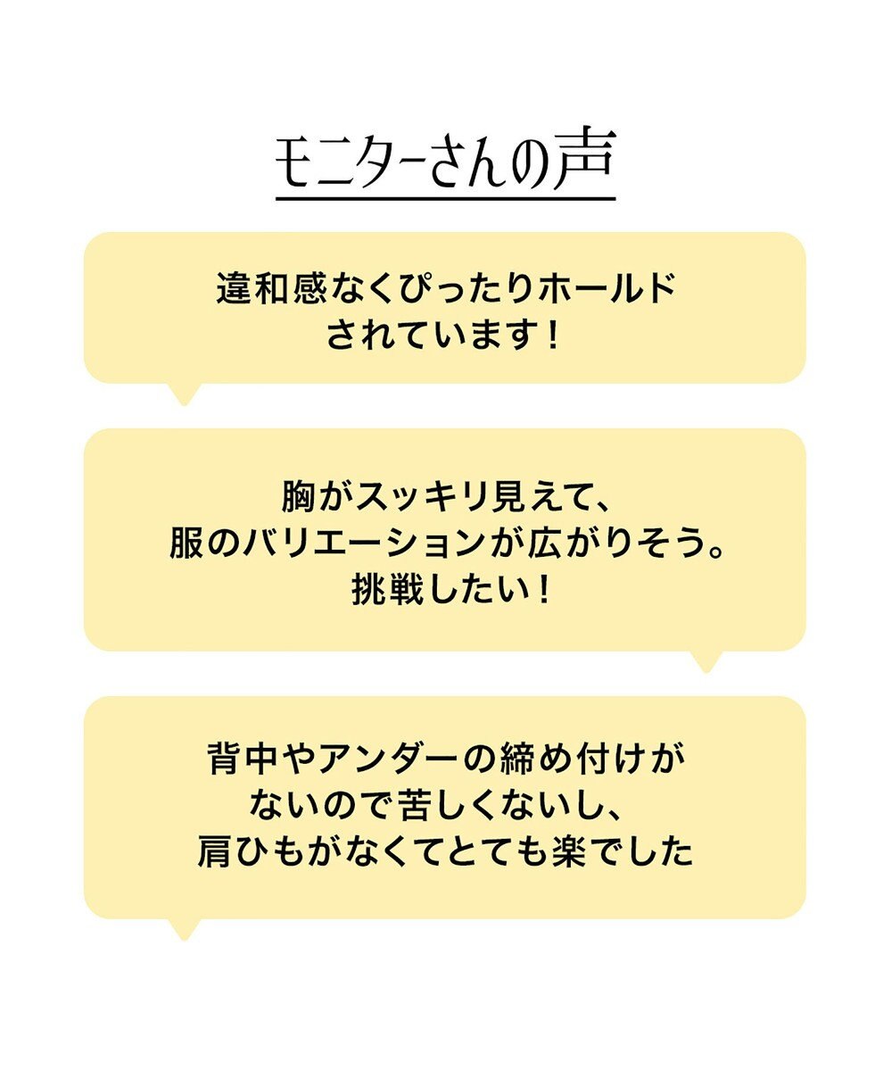 BRADELIS New York 【NuBra /コンパクトに整える・軽量】ヌーブラ・プラスサイズ 公式 グラマーさん向け ストラップレスでストレスフリーなブラ 