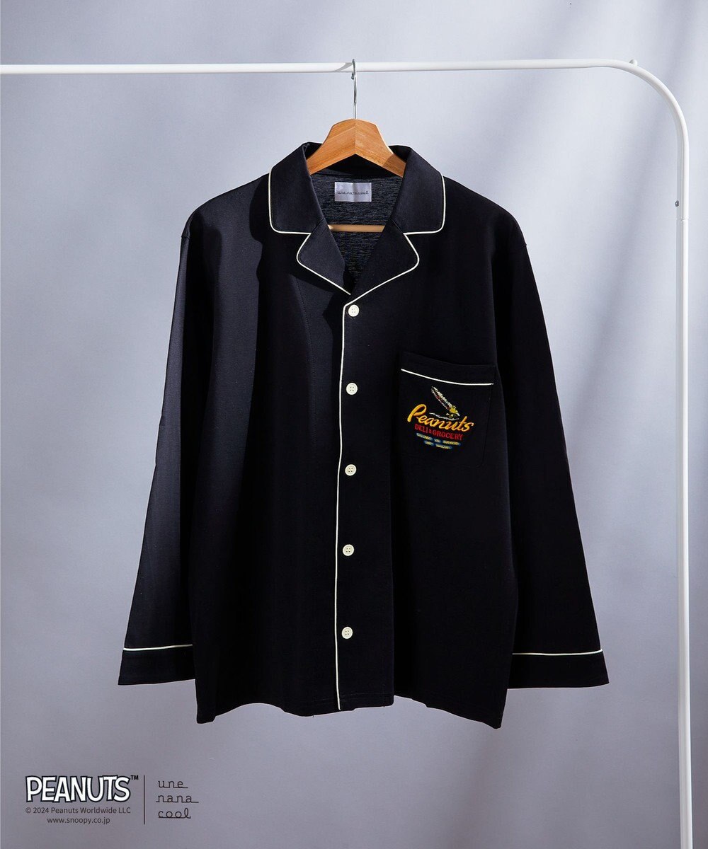 une nana cool MADE WITH PEANUTS 【綿100％】 80スムースメンズパジャマ 