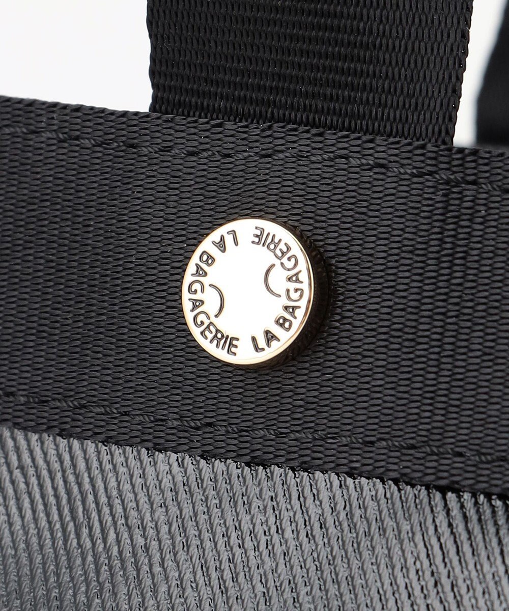 LA BAGAGERIE 【コットン×ポリウレタン】シャイニーミニマムトート 