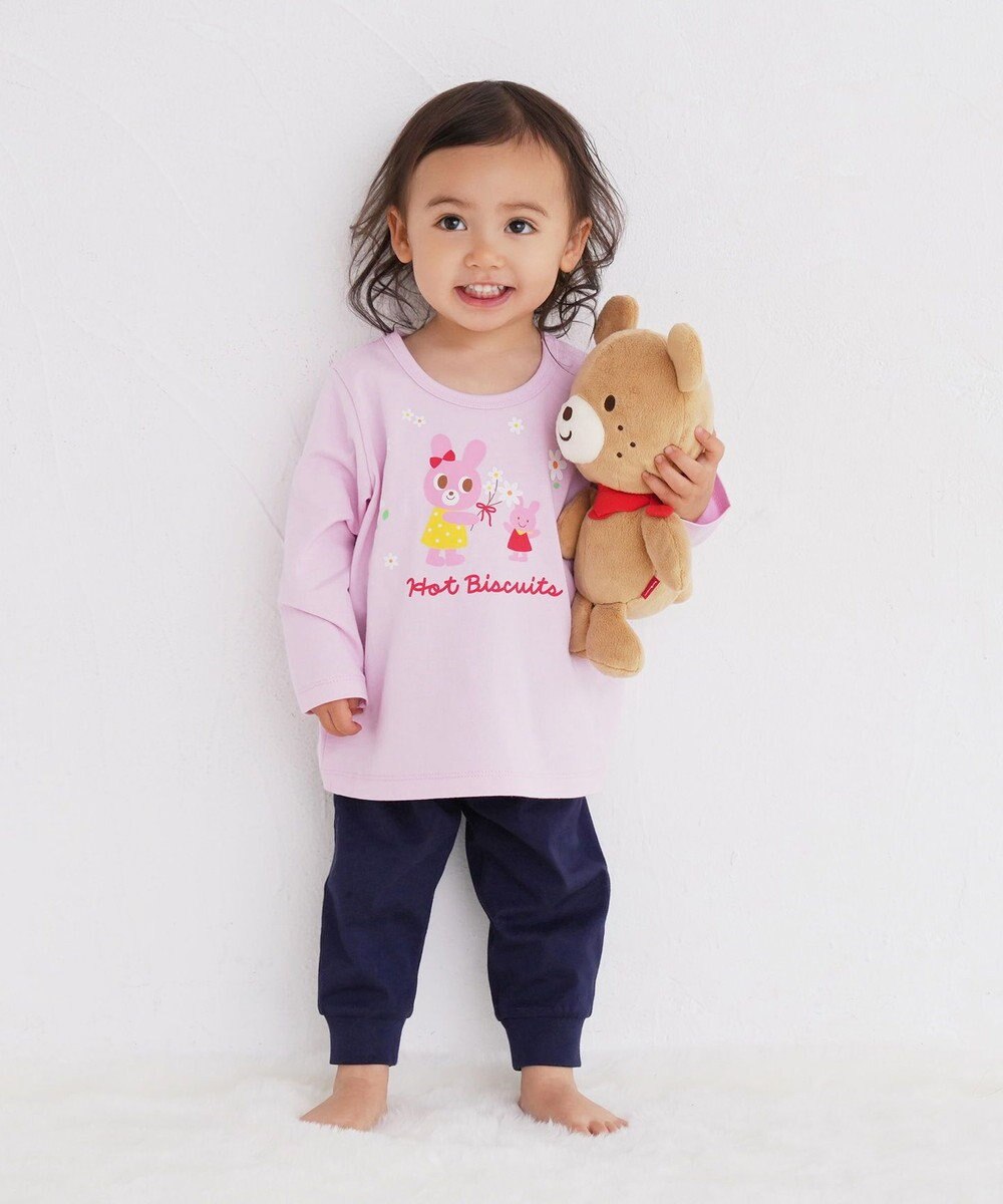 MIKI HOUSE HOT BISCUITS 【80-120cm】 天竺素材 キャビット ルームウェア 