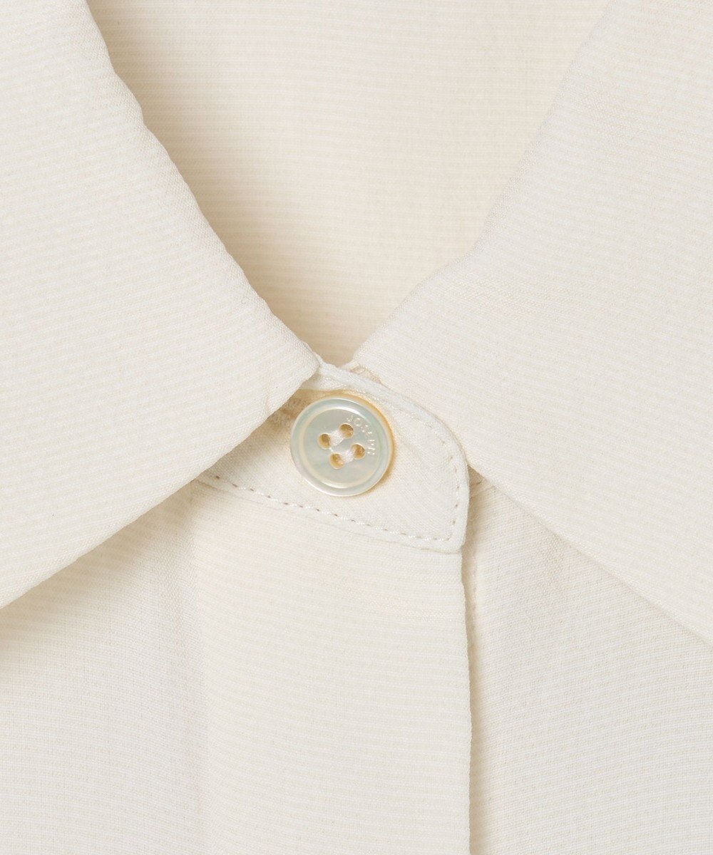 JOSEPH 【WEB＆OUTLET限定】CDC ブレンド シャツカラーブラウス 