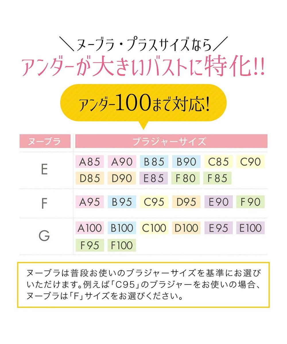 BRADELIS New York 【NuBra /コンパクトに整える・軽量】ヌーブラ・プラスサイズ 公式 グラマーさん向け ストラップレスでストレスフリーなブラ 