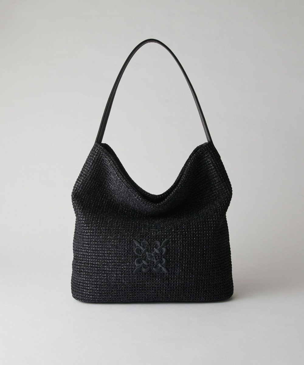 russet ナイロンラフィアワンショルダーバッグ(CE-1714) 