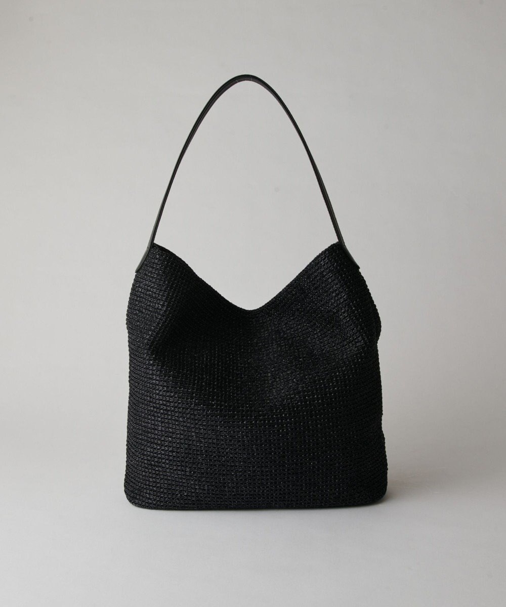 russet ナイロンラフィアワンショルダーバッグ(CE-1714) 