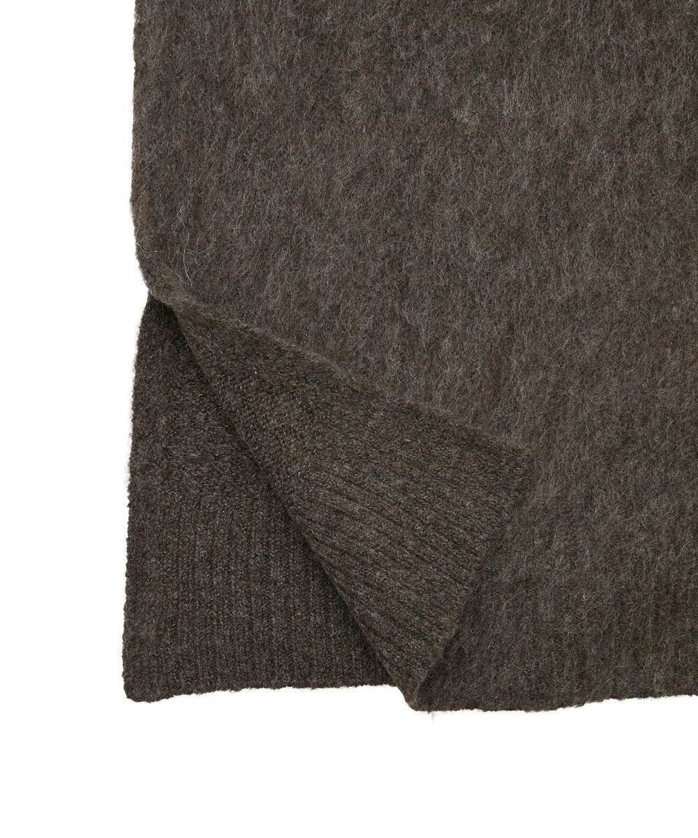 AMERICAN HOLIC 起毛バイカラーニットプルオーバー 