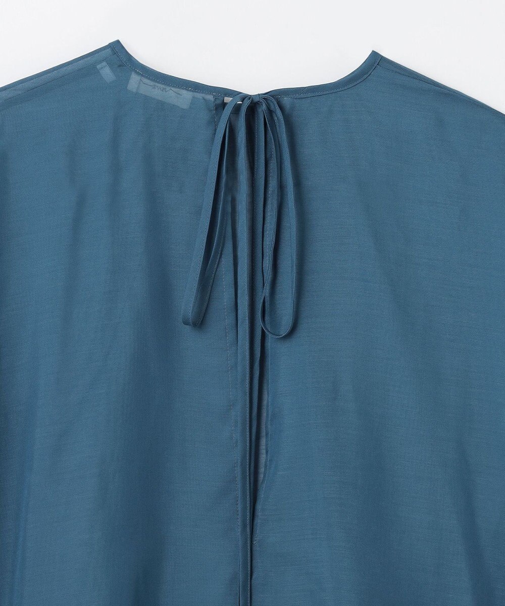 NAVE 【Nave】ブライトシアーボイル ギャザーブラウス 