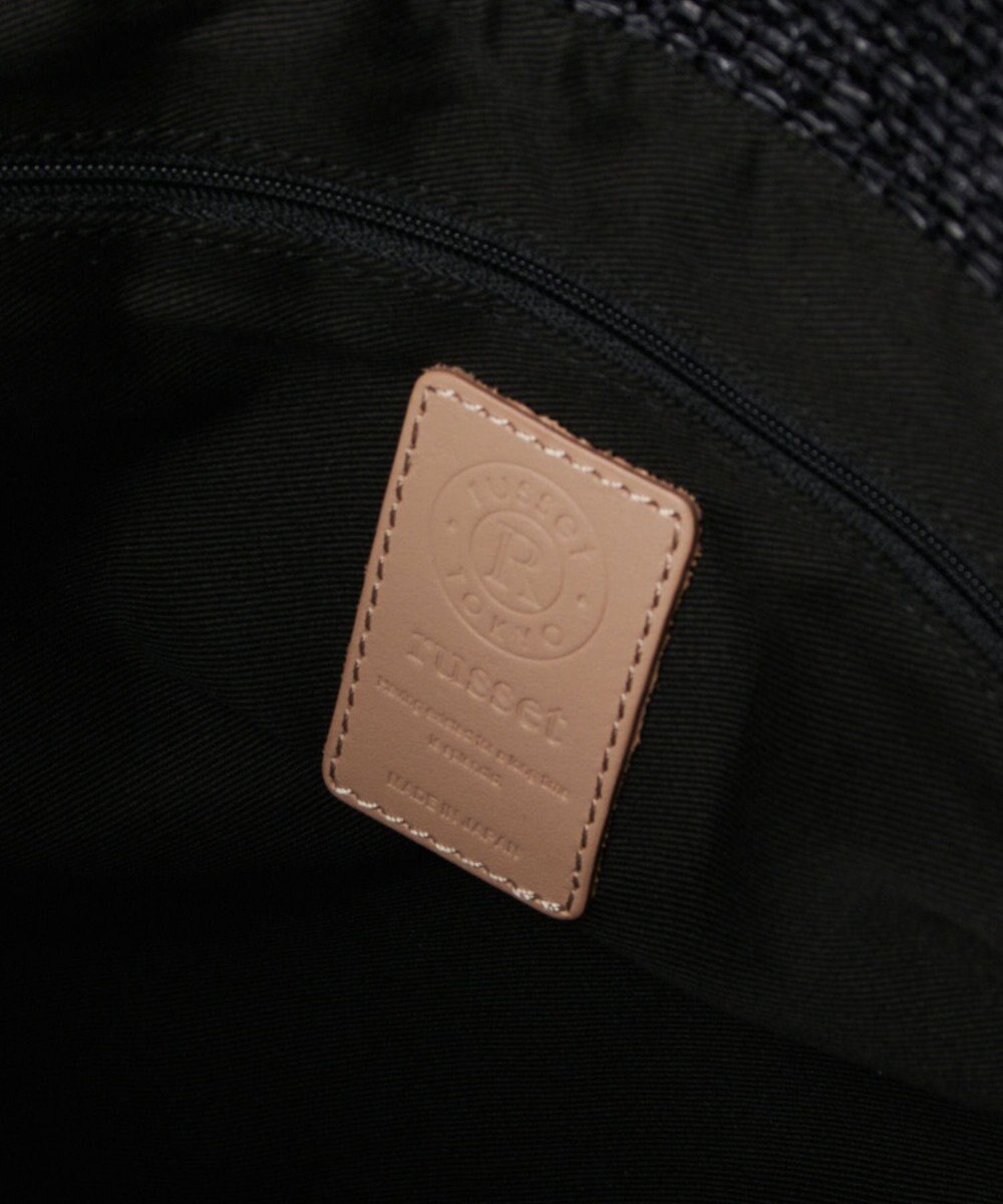 russet ナイロンラフィアワンショルダーバッグ(CE-1714) 