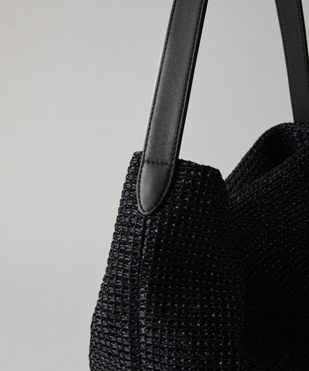 russet ナイロンラフィアワンショルダーバッグ(CE-1714) 