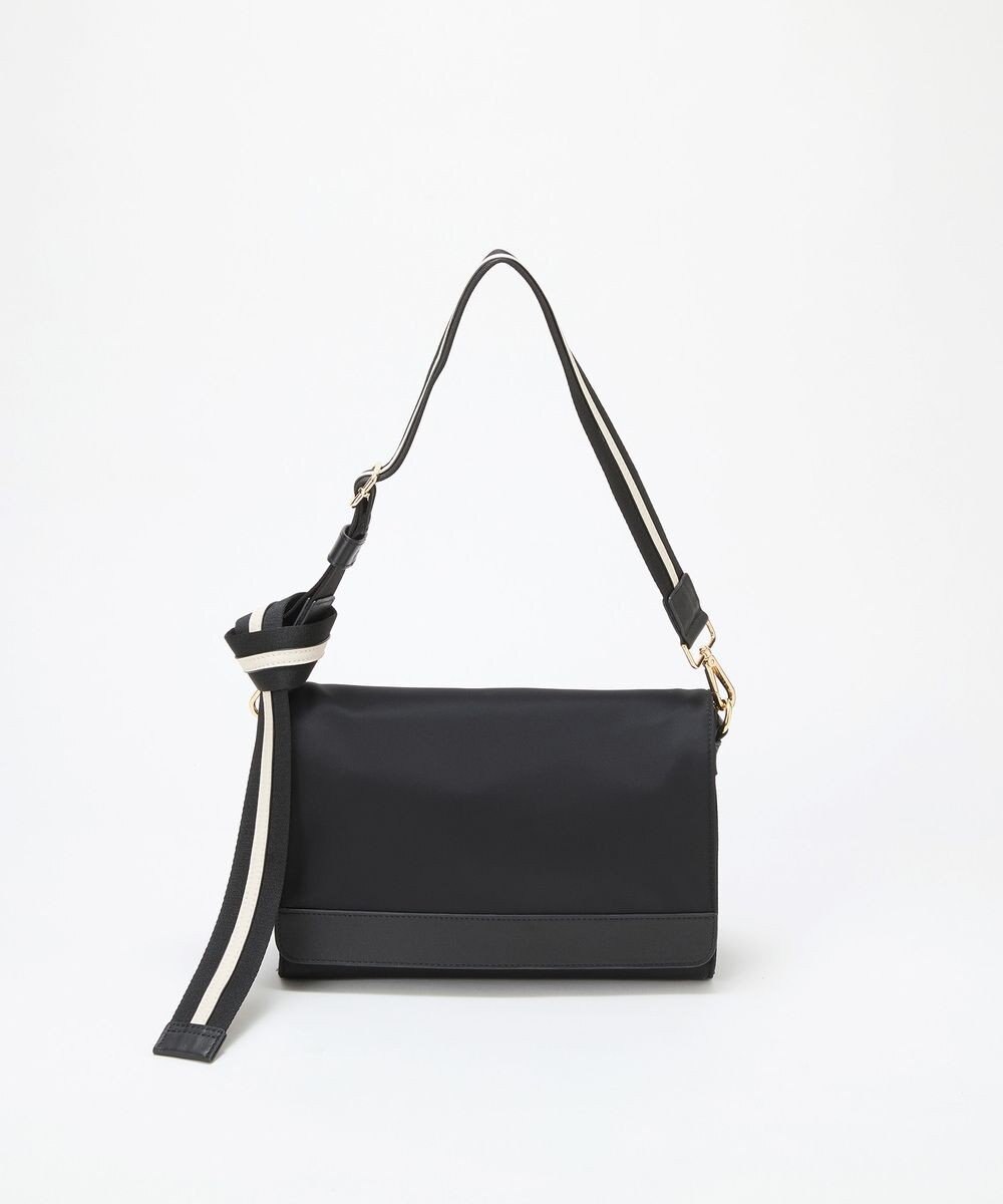 TOPKAPI 【TREASURE TOPKAPI】ナイロン ストライプ ベルト フラップ ショルダー バッグ 