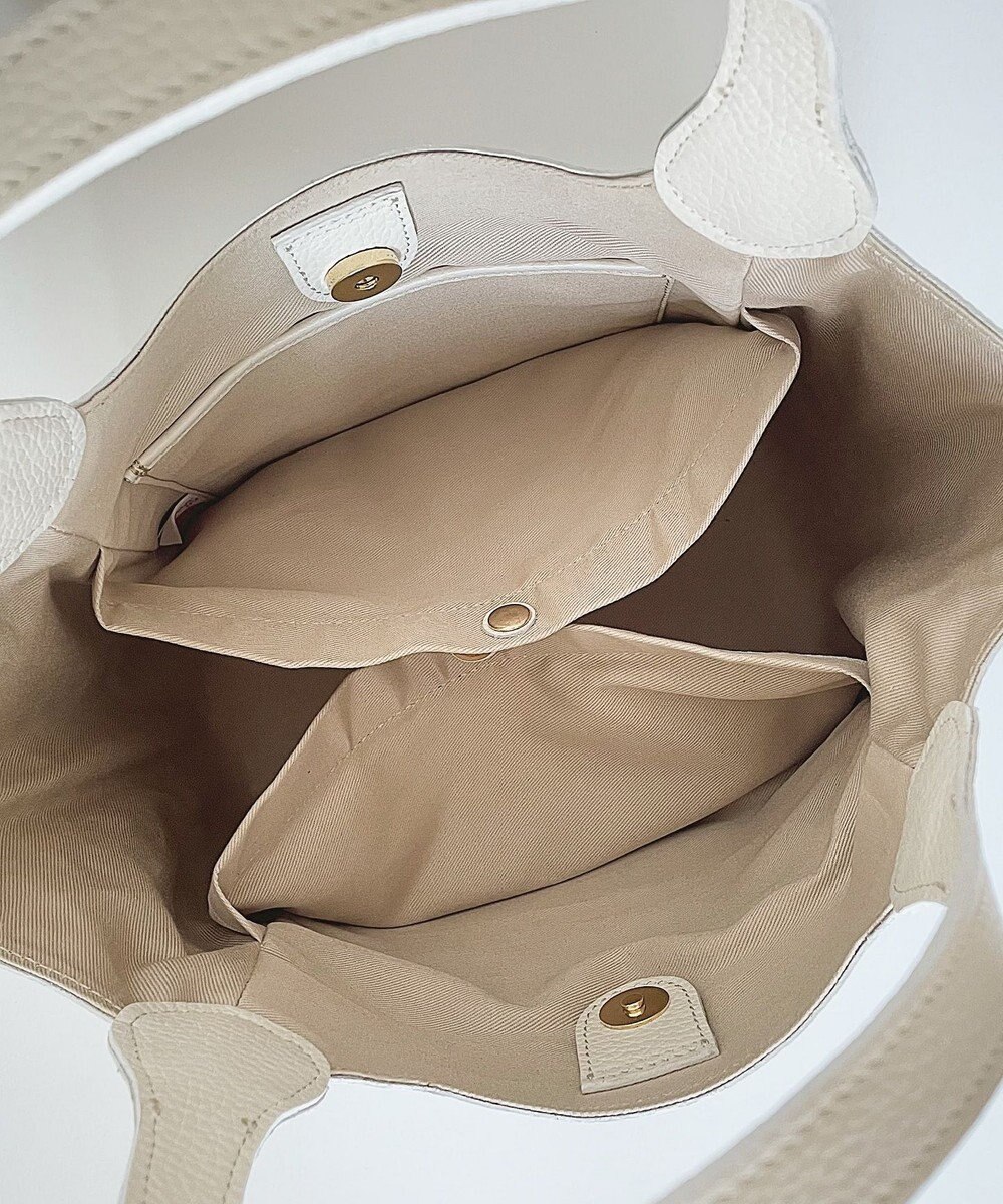 Hekhèr Le Style de Vie 【日本製/セレモニーにも】シュリンクレザー ハンドバッグ small 