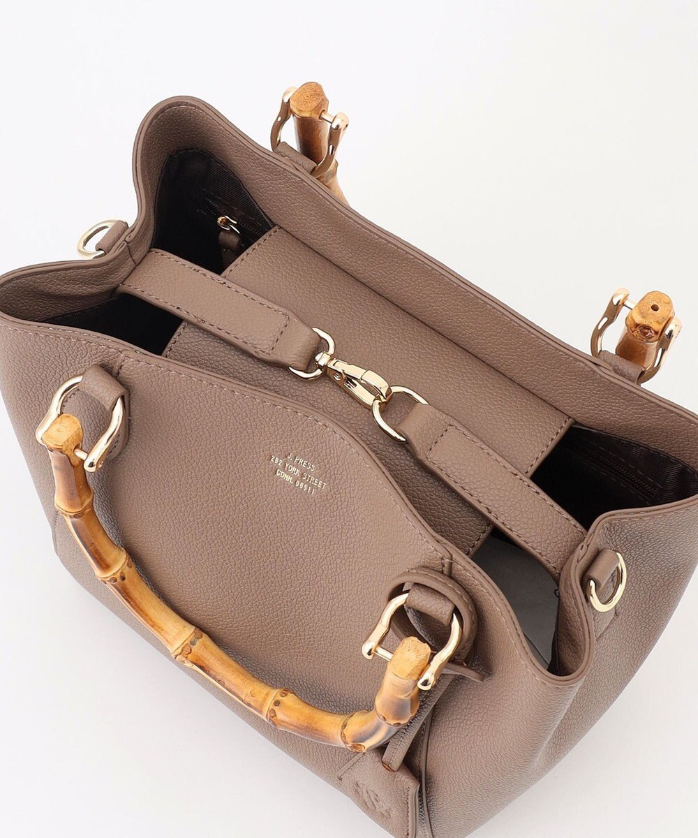 J.PRESS LADIES 【2way】バンブー バッグ 
