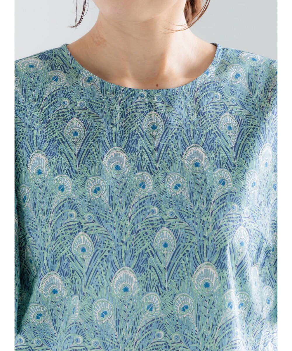 Te chichi 【LIBERTY FABRICS】フレアスリーブブラウス 