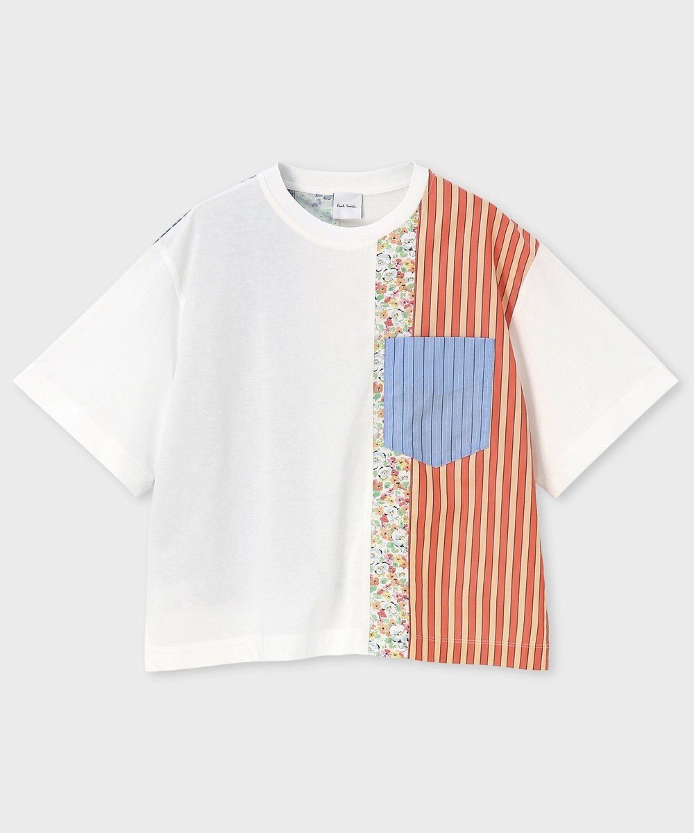 Paul Smith Floral Patchwork ミックスアップ 半袖Tシャツ 