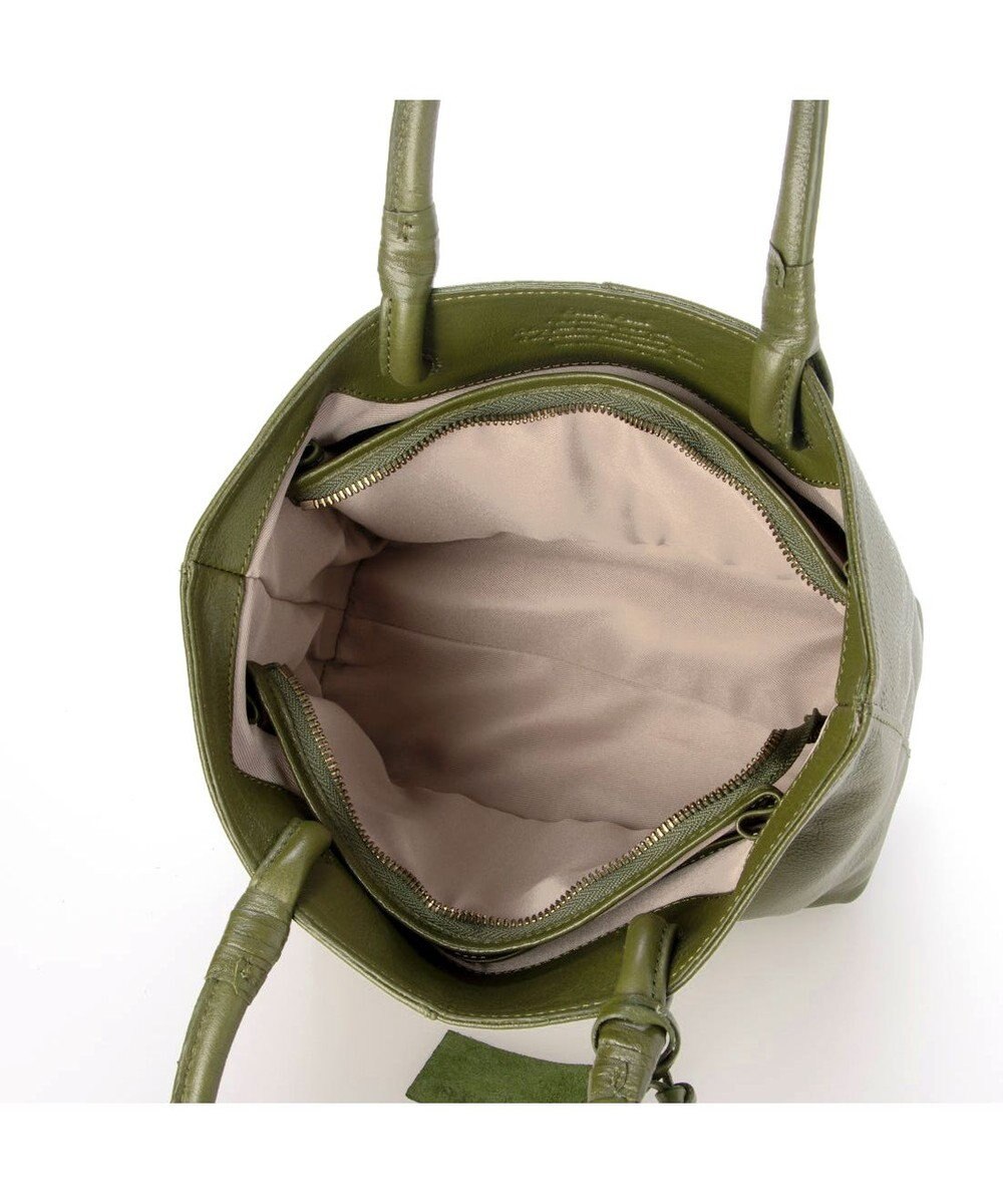 UNBILLION アトランタ ATLANTA / 牛革ハトメあおりトートS 