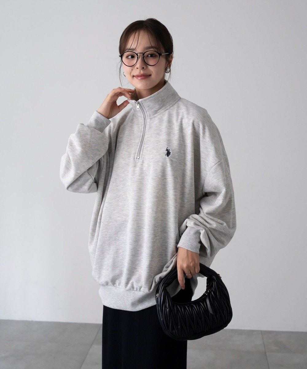 WEGO 【WEB限定/25年秋冬新作/ユニセックス着用ITEM】別注USPOLOハーフZIPPO 